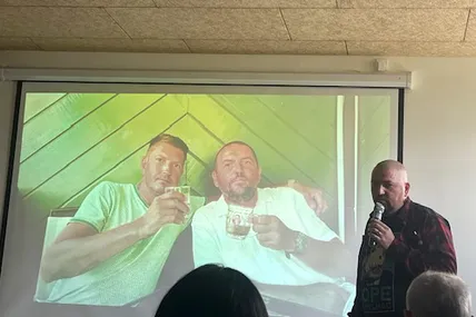 Іван Гаврилко та Дмитро Рєзвой. Фото автора