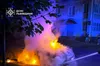 Львів: рятувальники ліквідували пожежу автомобіля