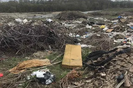 Сміттєзвалище. Фото: пресслужба Стрийської міської ради