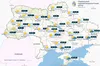 Прогноз погоди в Україні на 20 жовтня 2024 року
