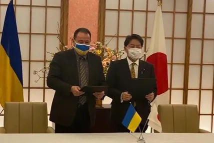 Японія подарувала Збройним силам України захисне спорядження