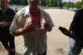 Серп, молот та георгіївська стрічка: у Львові, Києві та Одесі затримують осіб із забороненою символікою