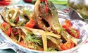 Скумбрія, маринована з овочами