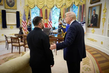 Трамп зустрівся із Зеленським у Вашингтоні: обговорили війну, Tomahawk і переговори з путіним