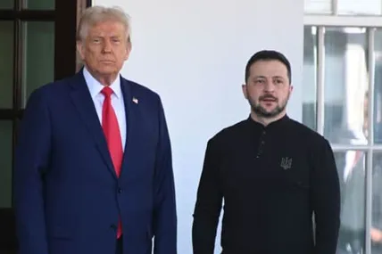Володимир Зеленський і Дональд Трамп. Фото УП