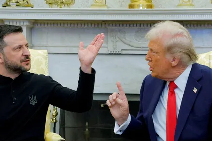 Володимир Зеленський та Дональд Трамп. Фото Reuters