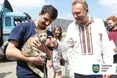 Киця Фортуна із зони АТО знайшла господарів
