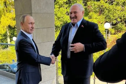 олександр лукашенко приїхав до володимира путіна. Фото пресслужби президентів