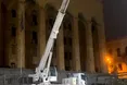 У Тбілісі встановлюють новорічну ялинку