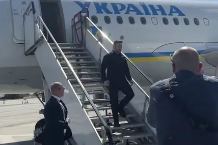 Зеленський прибув з візитом до Данії. Скрін із відео