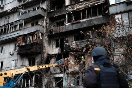 У Києві завершили роботи з ліквідації наслідків ворожого обстрілу в Деснянському районі