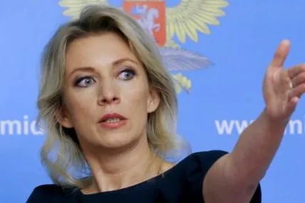 Представниця мзс рф марія захарова. Фото із росЗМІ