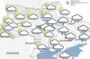 Прогноз погоди на 19 квітня 2026 року