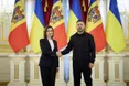 У Києві президент України Володимир Зеленський зустрівся із президенткою Молдови Маєю Санду (ФОТО)