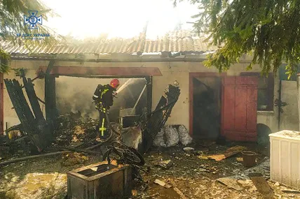 Хата. Фото: Головне управління ДСНС України у Львівській області