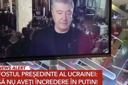 Петро Порошенко в ефірі румунського телеканалу
