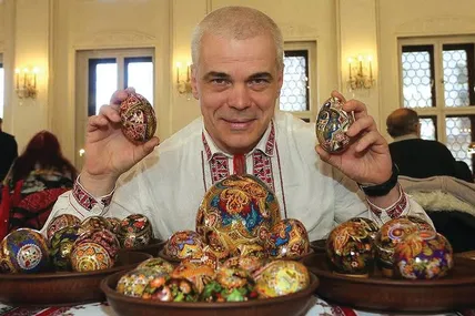 Писанки майстра – оригінальні та неповторні. Фото з архіву Олега Кіращука