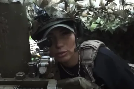 На Оріхівському напрямку загинула мінометниця Ольга Сердюк. Фото: «Армія TV»