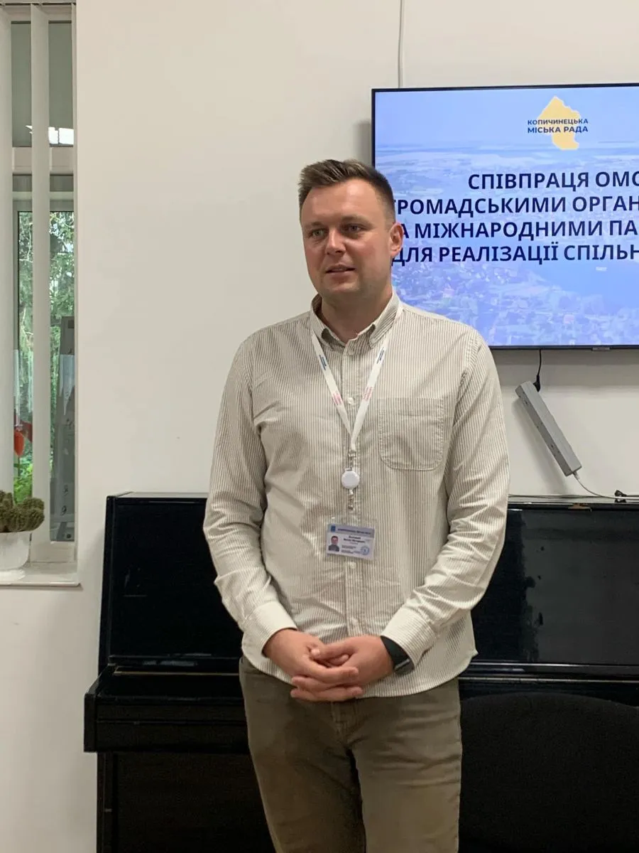Міський голова Копичинецької громади Богдан Келічавий. Фото автора
