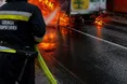 У Львові під час руху спалахнула вантажівка MAN: пожежу ліквідували менш ніж за пів години