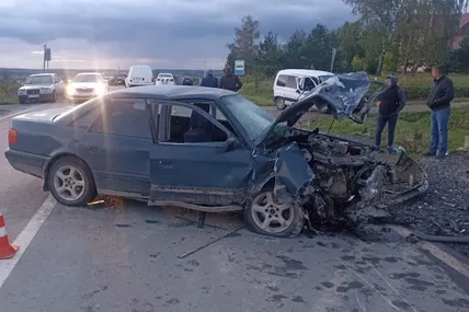 Фото поліції із місця аварії