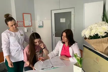 Прийом жінки, яка прийшла на гінекологічний огляд, аби грамотно спланувати майбутню вагітність