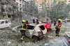 російський дрон атакував цивільний автомобіль у Херсоні: поранено чоловіка