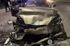 Нічна ДТП на Сихові: Tesla зіткнулася з Volkswagen, травмовано трьох дітей