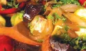 Овочі з шампіньйонами