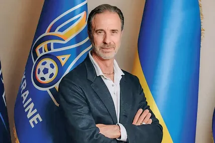 Італієць Андреа Мальдера – перший в історії збірної України головний тренер-іноземець. Фото УАФ