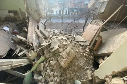 Наслідки обстрілу. Фото ОПУ