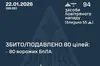 Нічна атака дронів: Сили оборони знешкодили 80 ворожих БпЛА