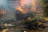 На Львівщині рятувальники загасили масштабну пожежу в приватному господарстві