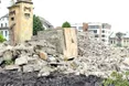 У Львові із Пагорба Слави демонтують вхідні колони: деталі