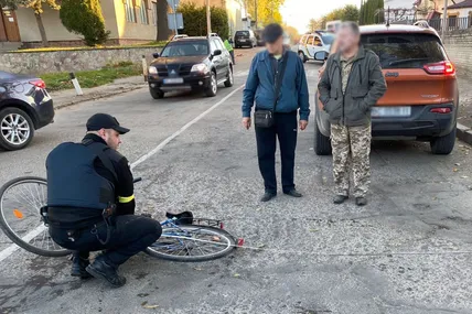 Фото поліції із місця аварії