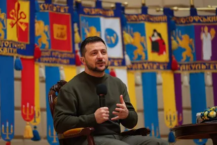 Володимир Зеленський. Фото пресслужби Львівської ОВА