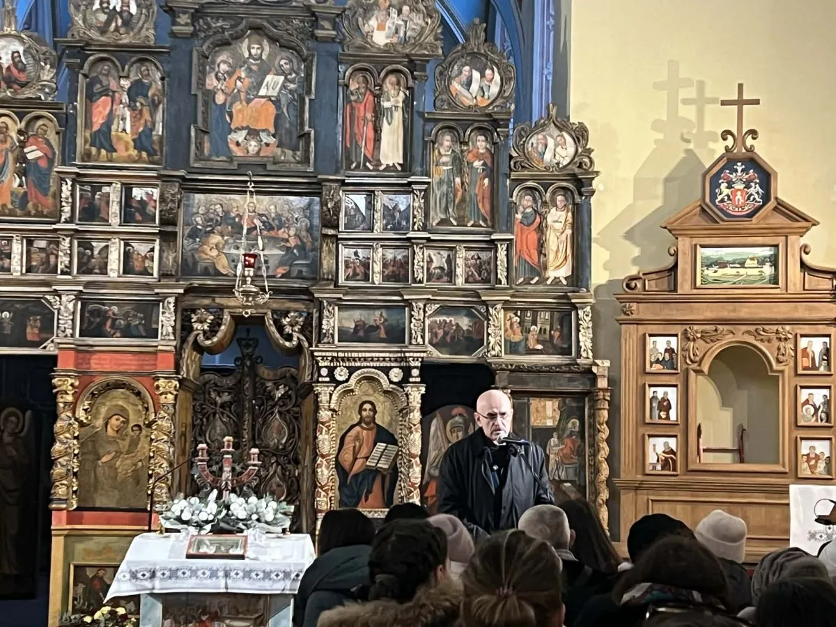 Голова Львівської організації Спілки художників України, народний художник Ігор Гавришкевич