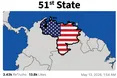Дональд Трамп натякнув на приєднання Венесуели як 51-го штату США