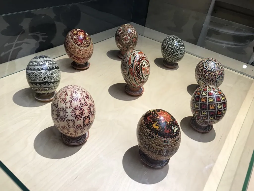Писанки за бойківськими та лемківськими мотивами.