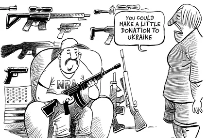 Малюнок зі сайту Caglecartoons