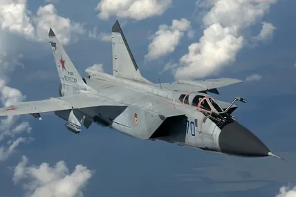 російські МіГ-31 порушили повітряний простір Естонії. Фото: Wikipedia Commons