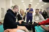 Співачка Оля Полякова та захисник Маріуполя Михайло Діанов відвідали військових у Львові