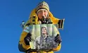 Підкорення Евересту альпіністка-рекордсменка присвятила загиблому захиснику Олександру Грянику