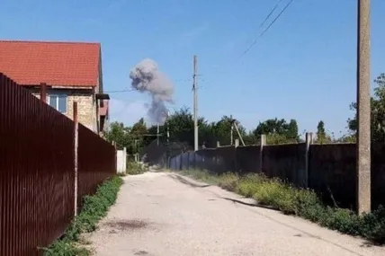 Вибухи у Криму. Фото з мережі