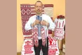 На ґерданах Милька — візерунки кролевецького рушника