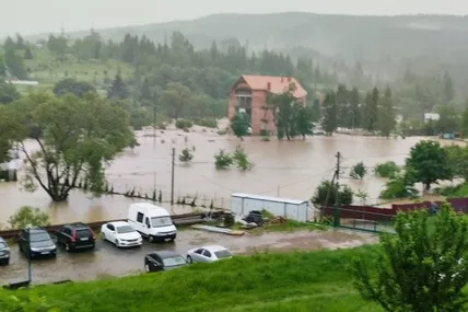 Затоплення у Східниці. Фото із мережі