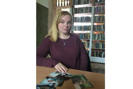 Оксана Бандера-Піжик пишається, що є двоюрідною племінницею провідника ОУН. Фото автора.