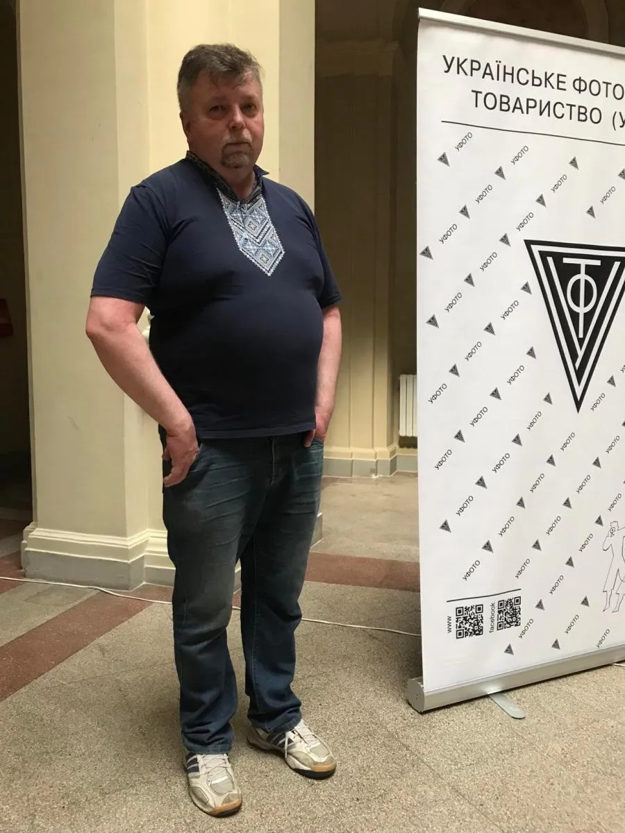 Роман Метельський на представленні документальної стрічки. Фото автора