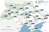 Погода в Україні на 2 березня 2026 року: мінлива хмарність та ожеледиця