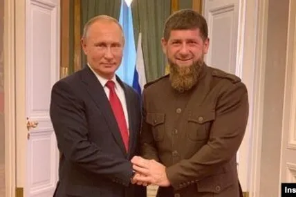 володимир путін та рамзан кадиров